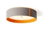 Domus LARAfelt Deckenleuchte mit LED Grau Orange 55 cm