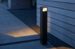 Antidark Outdoor Leuchtenstele ITA G750 schwarz Ambiente