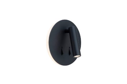 Antidark Wandleuchte Circle Wall LED schwarz  Antidark Wandleuchte Circle Wall LED schwarz
