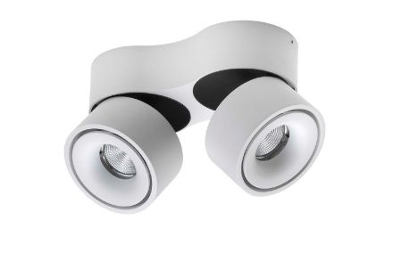 Antidark Deckenspot Easy Double W2100 2x10W - weiss Antidark Deckenspot Easy Double W2100 2x10W - weiss