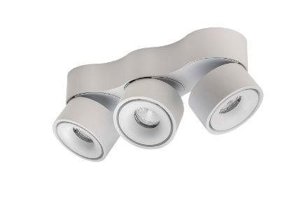 Antidark Deckenspot Easy Triple W3100 3 x 10W - weiss Antidark Deckenspot Easy Triple W3100 3 x 10W - weiss