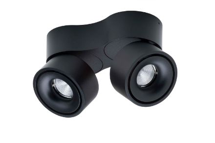 Antidark Deckenspot Easy Double W2100 DTW 2 x 14W - schwarz Antidark Deckenspot Easy Double W2100 DTW 2 x 14W - schwarz