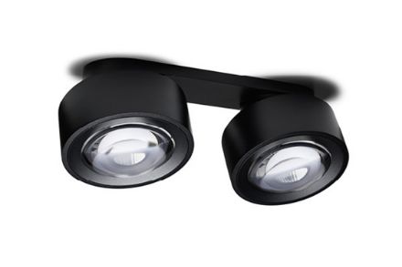 Antidark Deckenspot Easy Lens Double W2100 blendfrei DTW LED - schwarz Antidark Deckenspot Easy Lens Double W2100 blendfrei DTW LED - schwarz