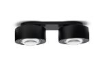 Antidark Deckenspot Easy Lens Double W2100 blendfrei DTW LED - schwarz flach