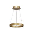 Antidark Gloria Pendelleuchte messing 40 cm down
