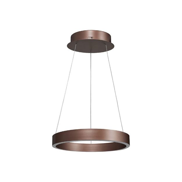 Antidark Gloria Pendelleuchte coffee 40 cm down