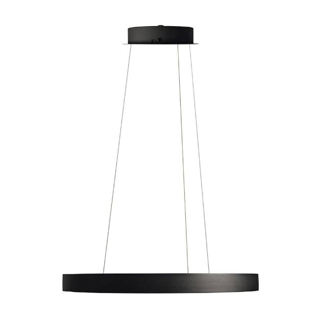 Antidark Gloria Pendelleuchte 60 cm schwarz down