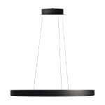 Antidark Gloria Pendelleuchte 80 cm schwarz down