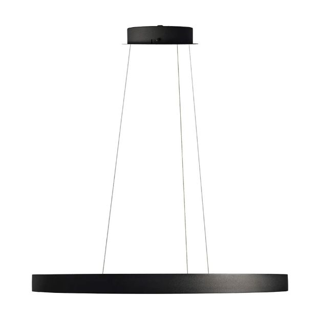 Antidark Gloria Pendelleuchte 80 cm schwarz down