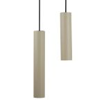 Antidark Tube Flex L35 und S25 Pendelleuchte messingfarben